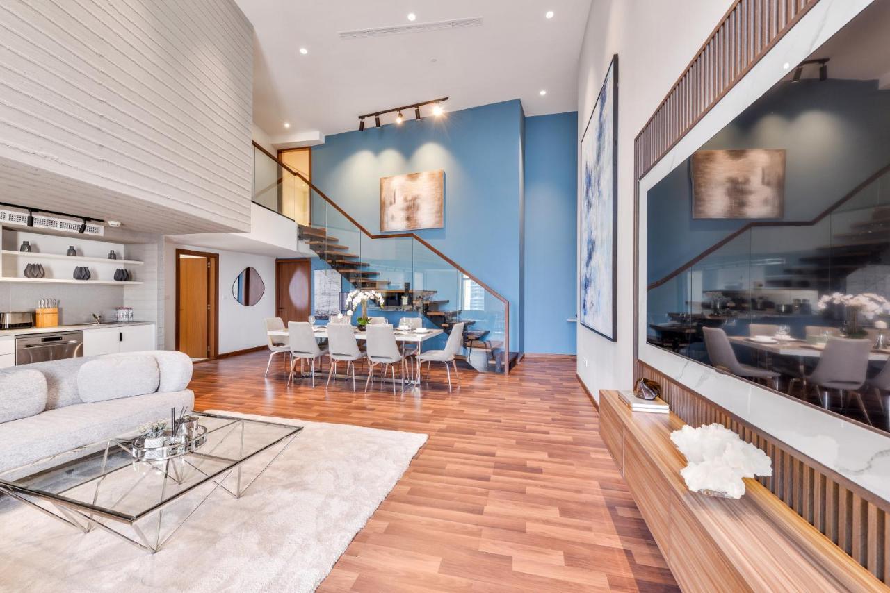 Ultra Luxury Jbr Duplex Penthouse - Free 5 Star Beach Access Dubai Eksteriør billede
